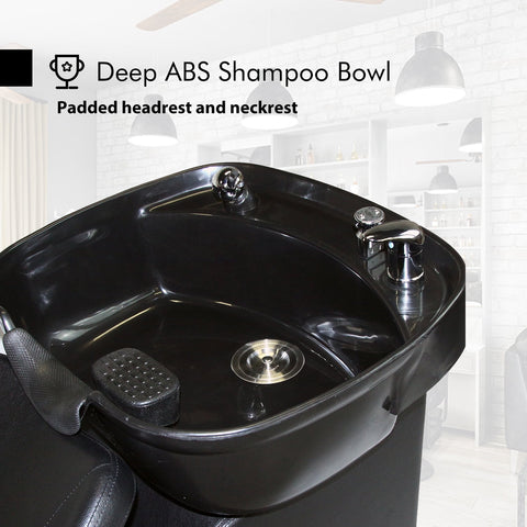 Ainfox Salon Backwash Barber Chair Shampoo Chair Beauty Spa Equipment