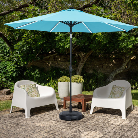 Ainfox Thatched Tiki Patio Umbrella, Outdoor Market Umbrella for Garden, Deck, Backyard, Pool, Beach