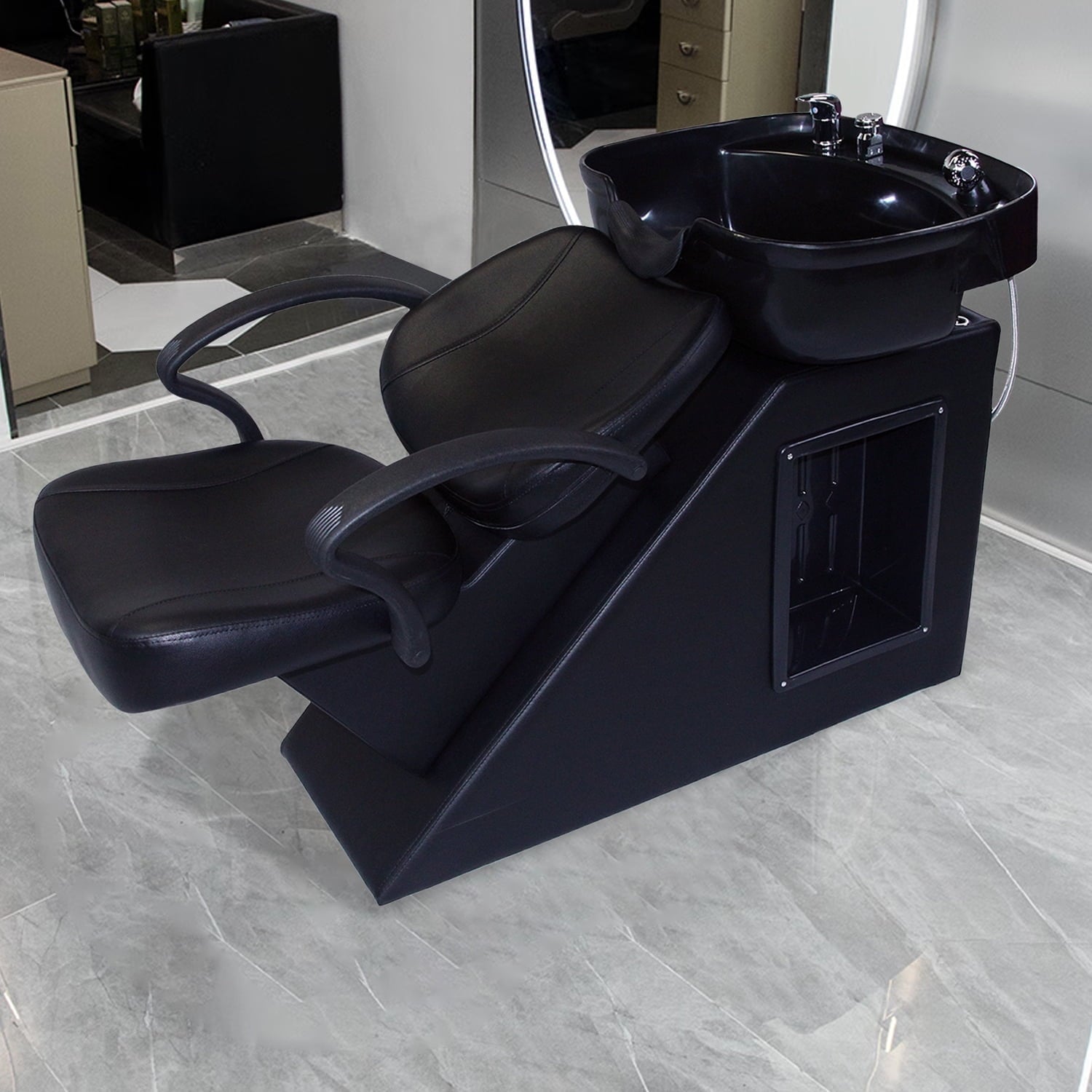 Salon Backwash Barber Chair Shampoo Chair Beauty Spa Equipment