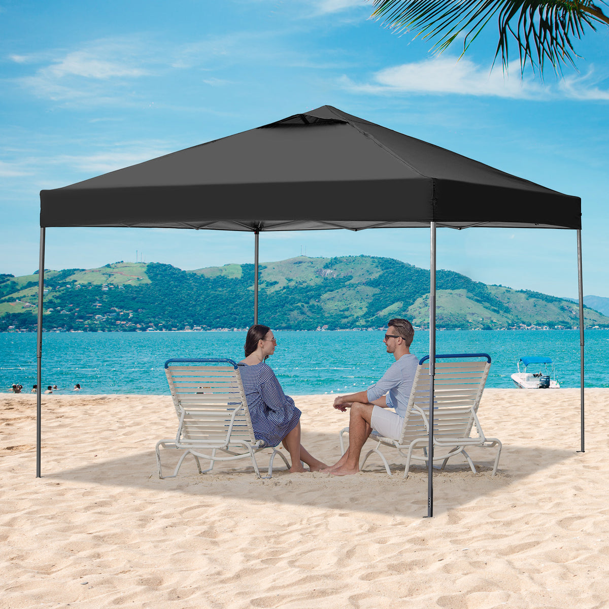 10ft X10ft Ventilated Top Patio Canopy Outdoor