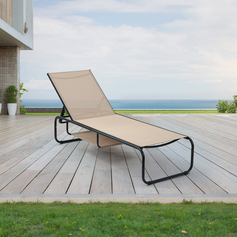Ainfox 2 pcs Patio Lounge Chair Outdoor, Pool Lounge Chairs