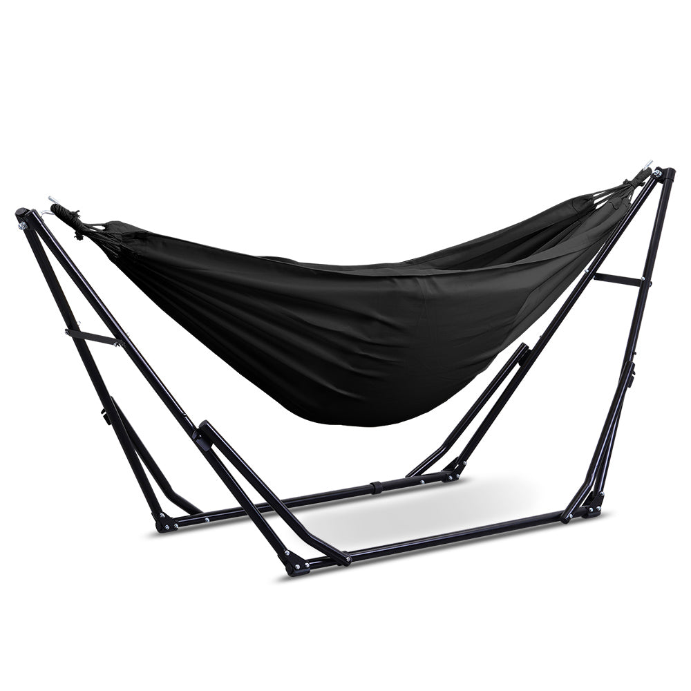 2 1 Portable Hammock Bed Camping Chair Stand Included