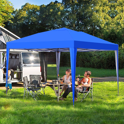 Ainfox 10 x 10 ft Pop-Up Canopy  Patio Canopy For Patio,Garden,Party