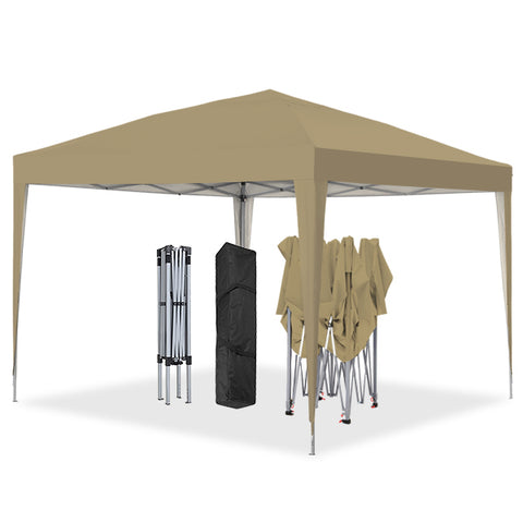 Ainfox 10 x 10 ft Pop-Up Canopy  Patio Canopy For Patio,Garden,Party