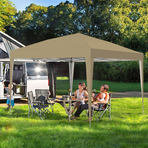 Ainfox 10 x 10 ft Pop-Up Canopy  Patio Canopy For Patio,Garden,Party