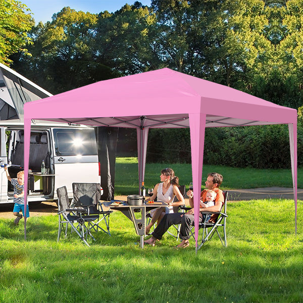 Ainfox 10 x 10 ft Pop-Up Canopy  Patio Canopy For Patio,Garden,Party