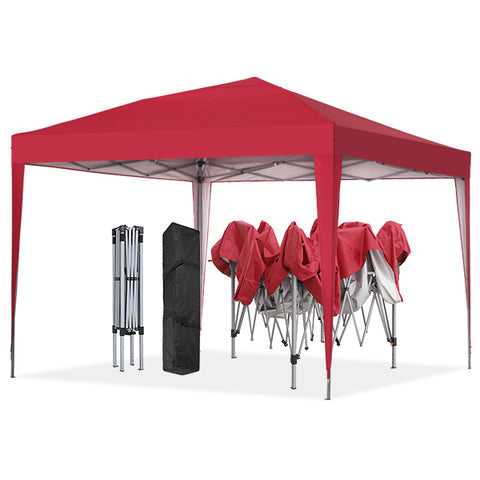 Ainfox 10 x 10 ft Pop-Up Canopy  Patio Canopy For Patio,Garden,Party