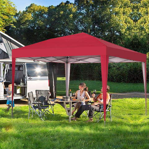 Ainfox 10 x 10 ft Pop-Up Canopy  Patio Canopy For Patio,Garden,Party