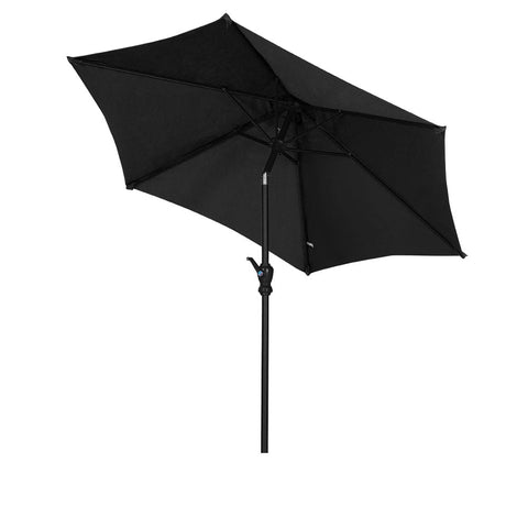 Ainfox 7.5FT/9FT Patio Umbrella Outdoor Table Umbrella,Market Umbrella with Push Button Tilt and Crank