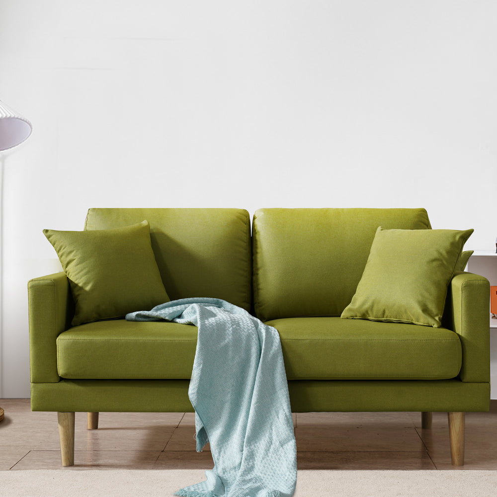 Loveseat Reading Accent Chair Bedrooms Modern Couch Chair Pillows