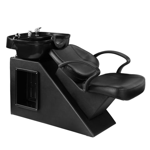 Ainfox Salon Backwash Barber Chair Shampoo Chair Beauty Spa Equipment