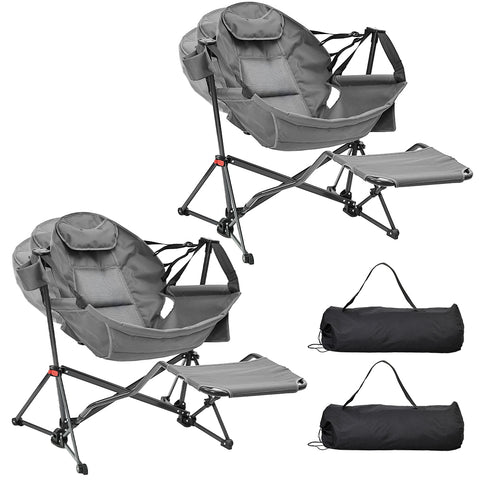 Ainfox 2 PCS Patio Furniture Patio Chair Swing Chair Hammock Chair For Indoor Outdoor