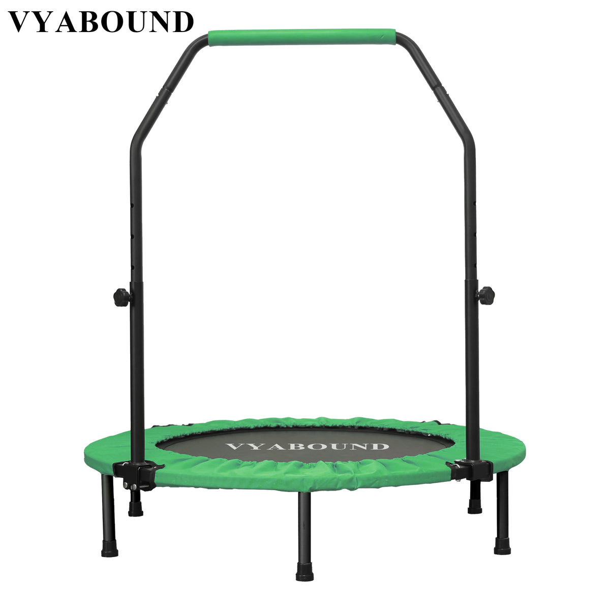 VyaBound 40" Mini Trampoline Exercise Rebounder Fitness Trampoline Max Load 330lbs