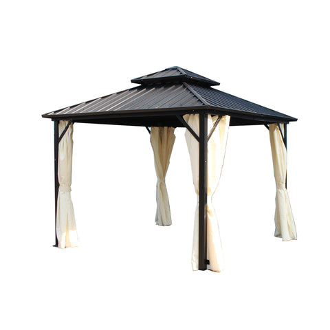 Ainfox 10 Ft. W x 10 Ft. D Aluminum Patio Gazebo