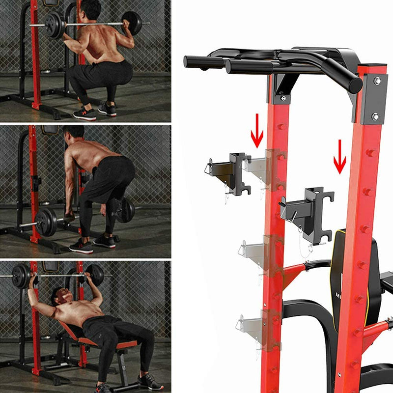 Ainfox Power Tower Heavy Duty Gym Power Multi-Function Home Strength Training Tower Dip Stand Pull up Workout Station Bar