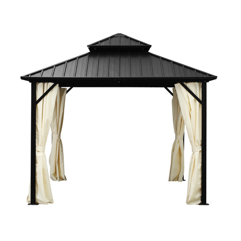 Ainfox 10 Ft. W x 10 Ft. D Aluminum Patio Gazebo