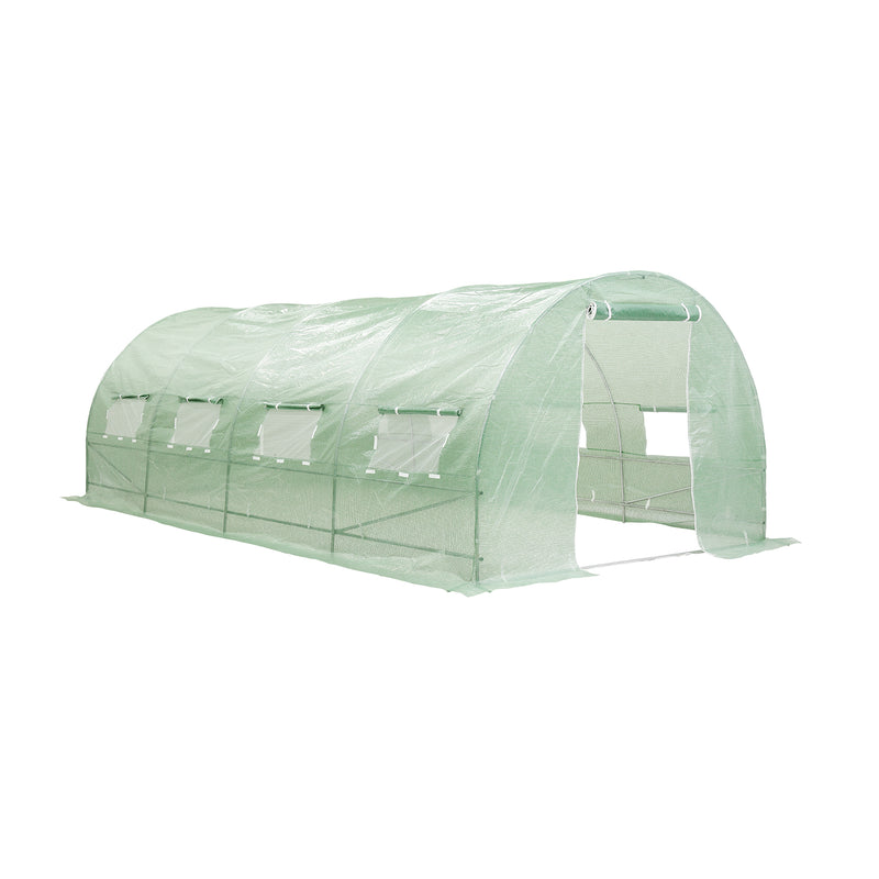Ainfox Patio Greenhouse Walk-in Green House Portable Plastic Mini Greenhouse Gardening Plant Hot Outdoor House