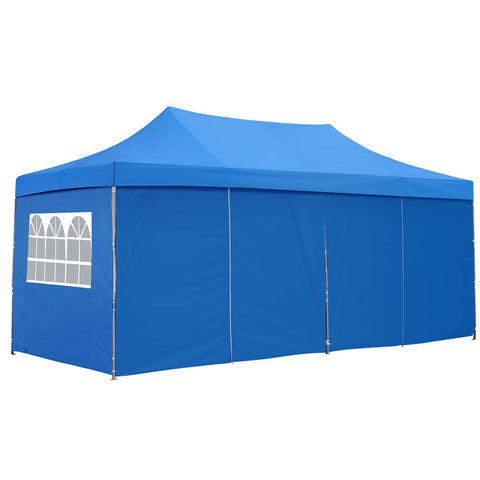 Ainfox 10x20Ft Pop up Canopy Tent, Party Heavy Duty Instant Gazebo with 4 Removable Sidewalls，4 Transparent Windows and 2 Zipper Doors